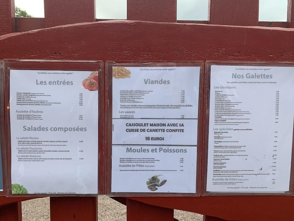 La Bélière - Menu Image 1